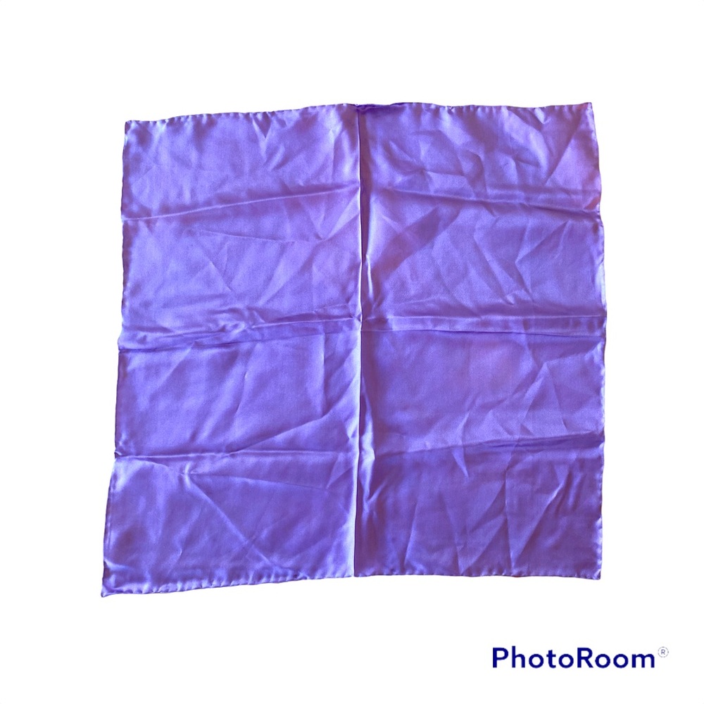 NWT ROCHESTER POCKET SQUARE LAVENDER PURPLE 100% SILK. Make an offer